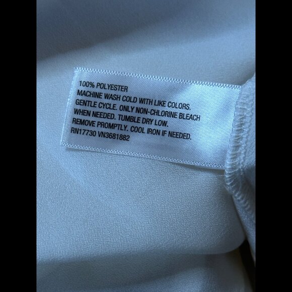 3.1 Phillip Lim x Target Sheer Blouse Small Womens Ruffle Chiffon Fabric Top - Picture 6 of 6